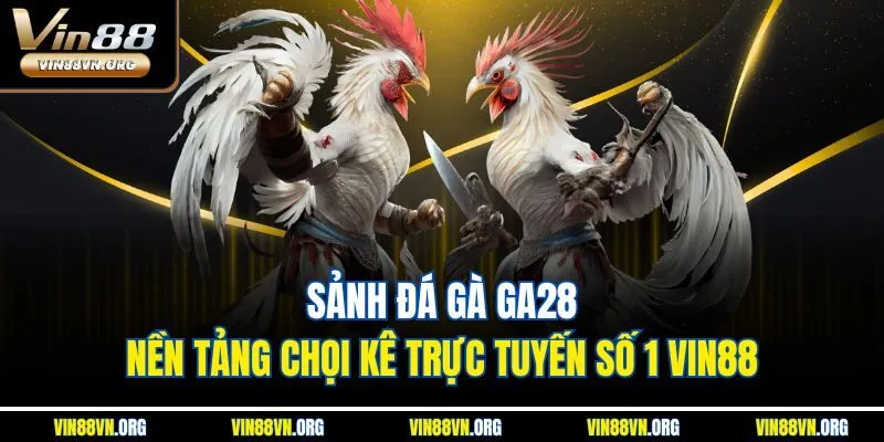 Sảnh Đá Gà GA28 - Nền Tảng Chọi Kê Trực Tuyến Số 1 VIN88