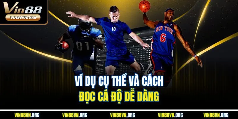 Ví dụ cụ thể và cách đọc cá độ dễ dàng